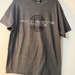 NWT Harley-Davidson Gray Men's T-Shirt (Chicago Illinois)